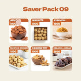 SN Saver Pack 9 Healthy Dry Fruits Bundle